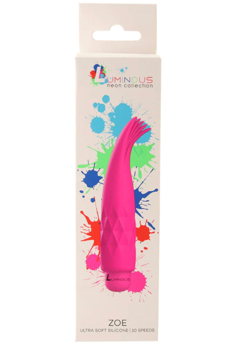 Luminous Zoe Silicone Bullet Vibe in Fuchsia