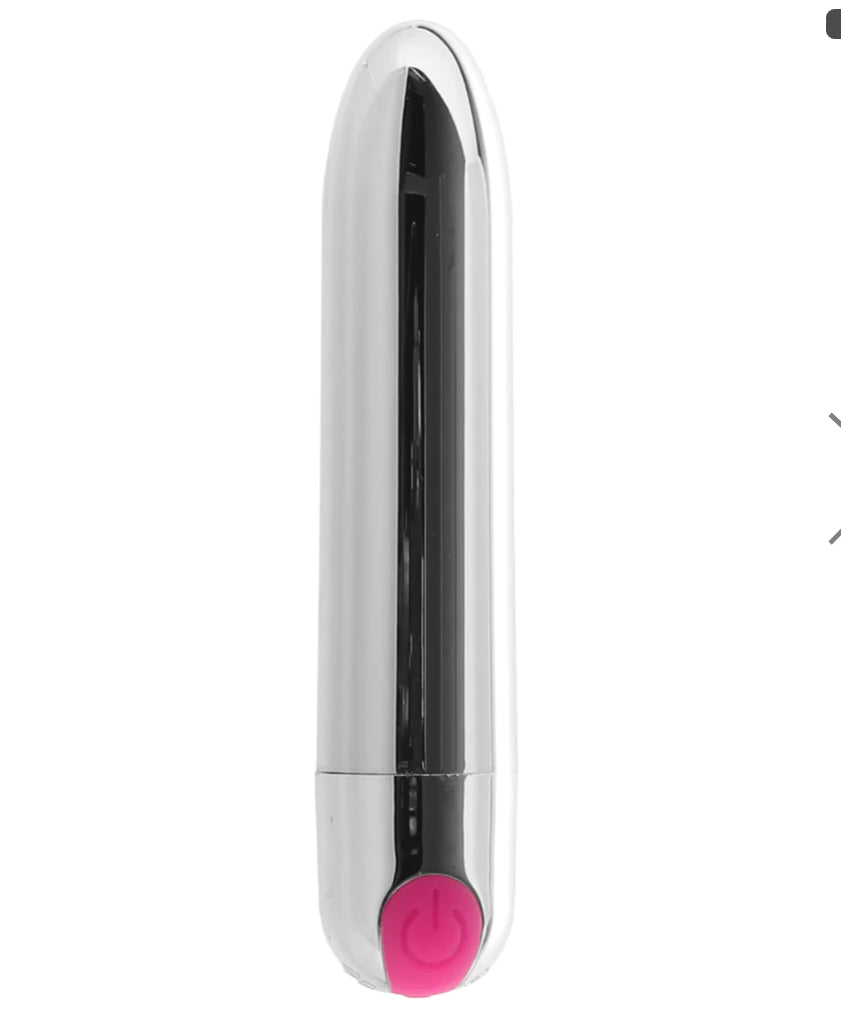 Pink Pussycat Rechargeable Silver Bullet Vibe