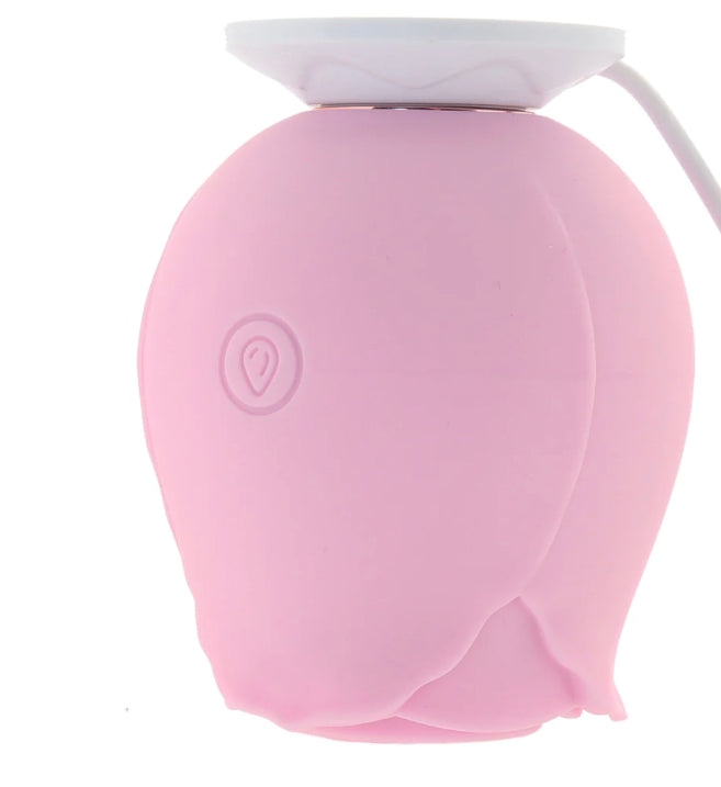 Inya The Rose Rechargeable Suction Vibe in Pink