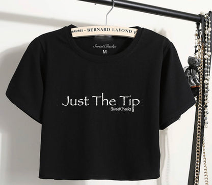 “Just The Tip” Women’s Crop Top