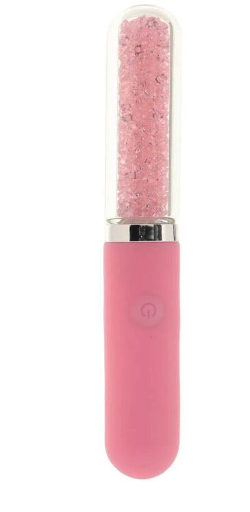 Stardust Posh Rechargeable Glass Vibe in Pink